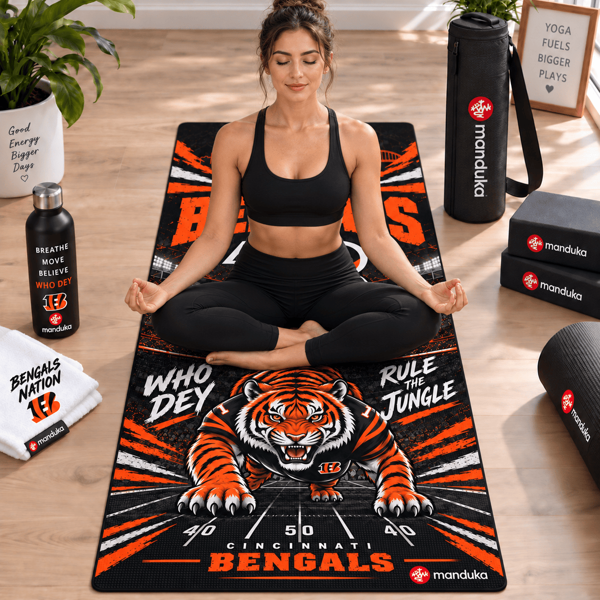 CCBG Premium Printed Yoga Mat BMD