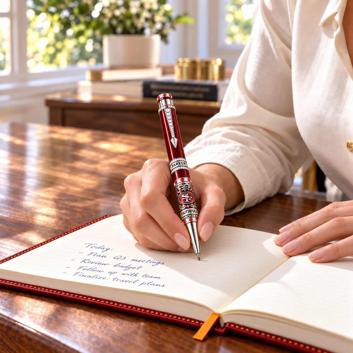 SF49 Jeweled Pen & Notebook Gift Set NHVH
