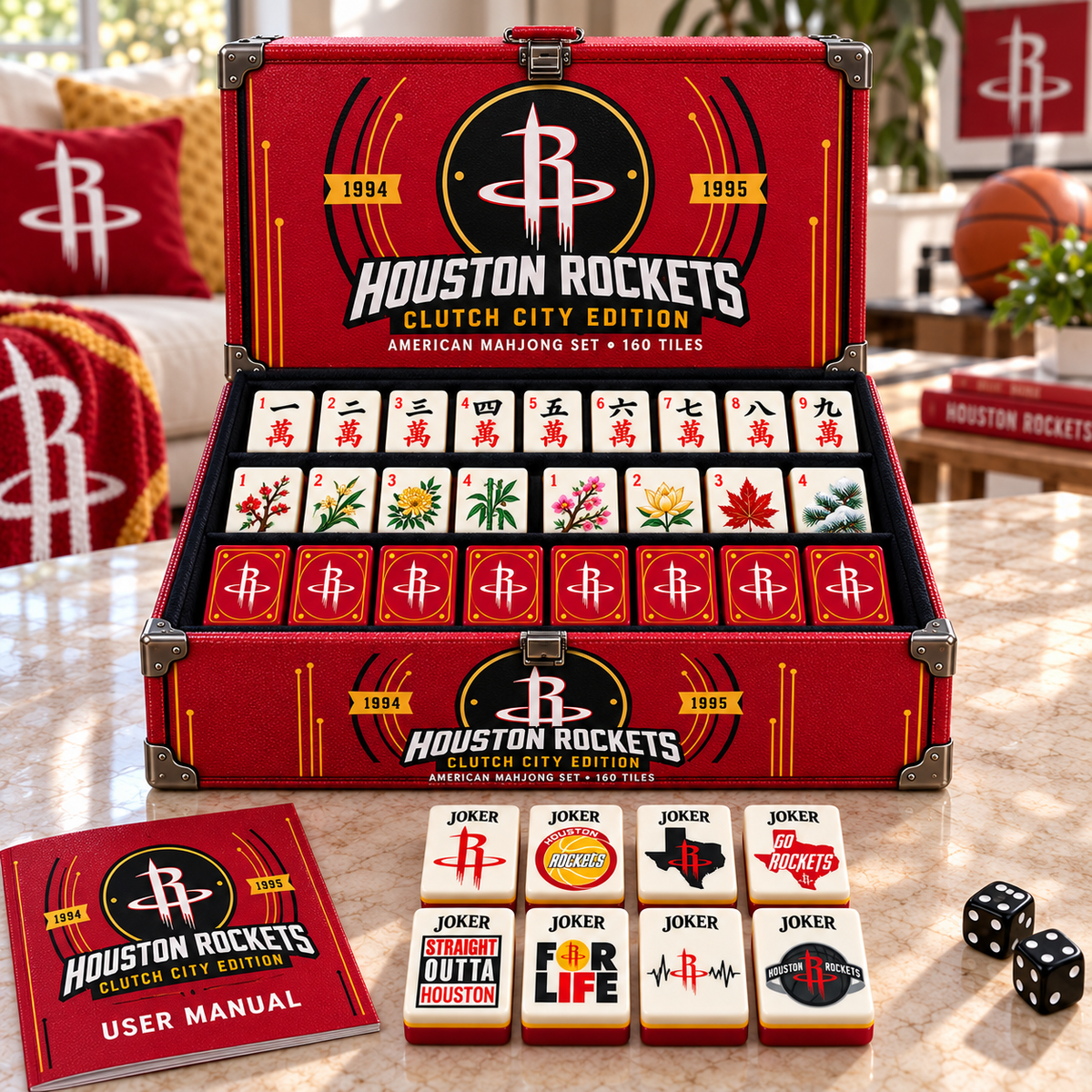 Premium HTRK Mahjong Tiles Set PVNA
