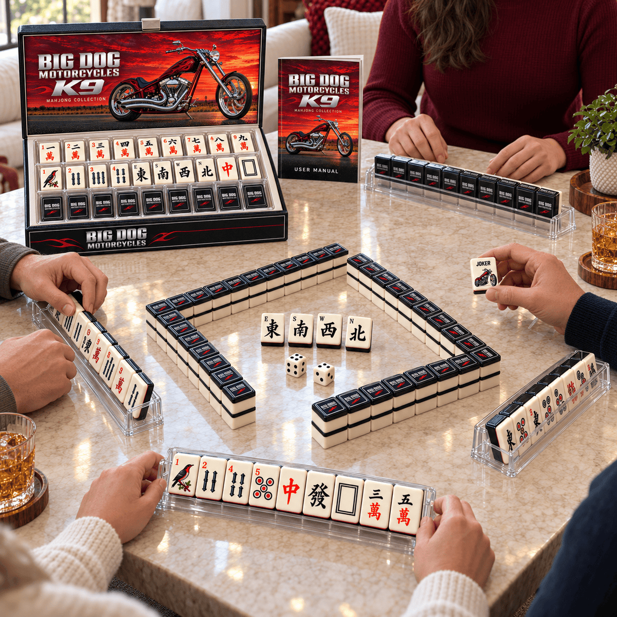Premium BDM Mahjong Tiles Set TTMH