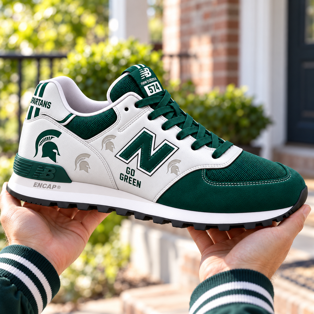 PREMIUM MSU NB 574 SNEAKER NHVH