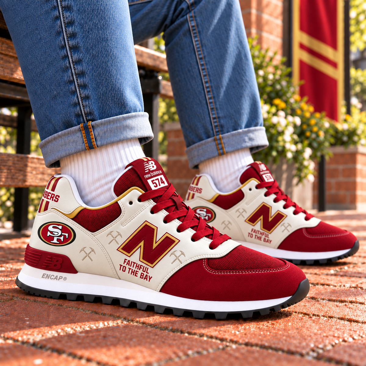 PREMIUM SF49 NB 574 SNEAKER NHVH