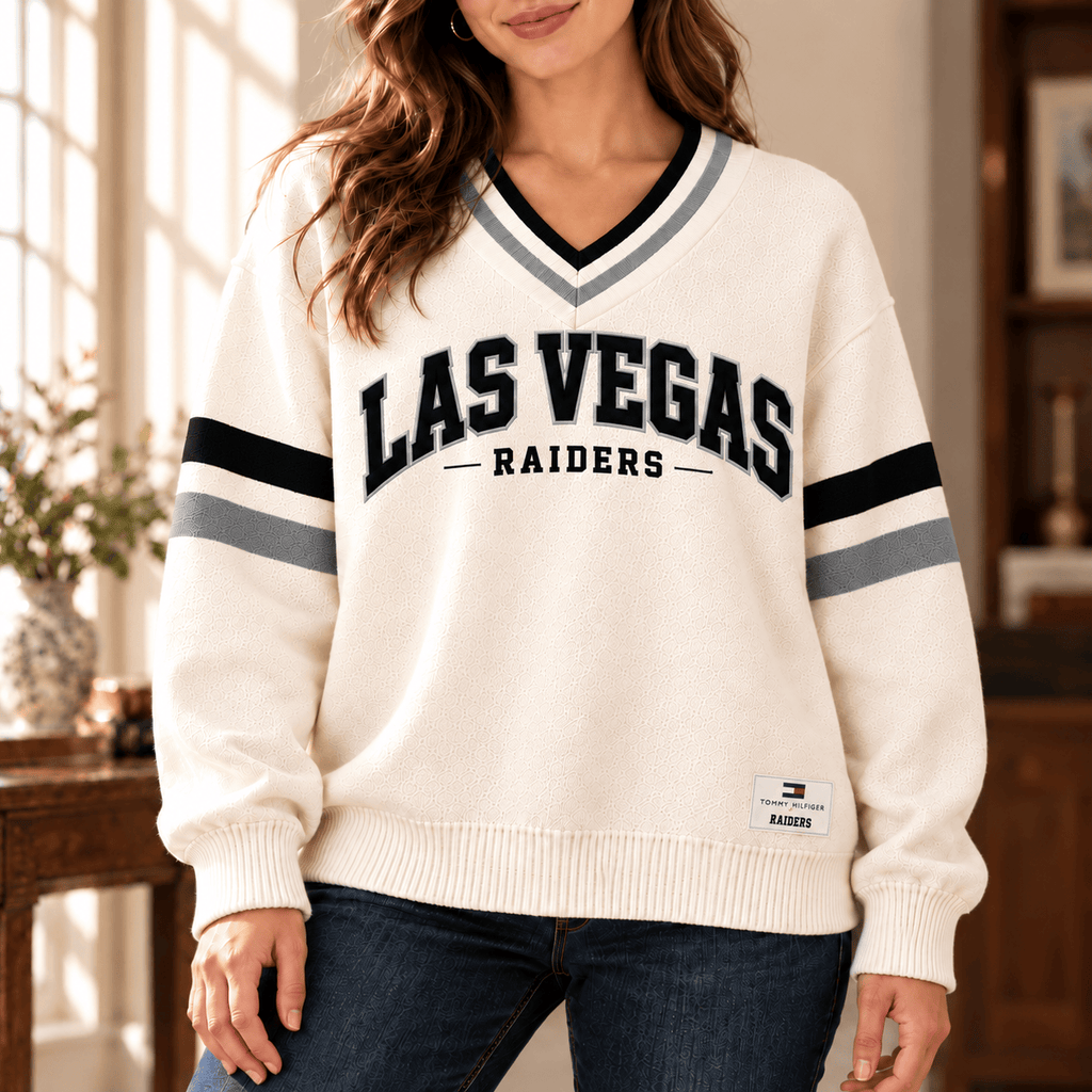 LVR Varsity V-Neck Sweater PNPA