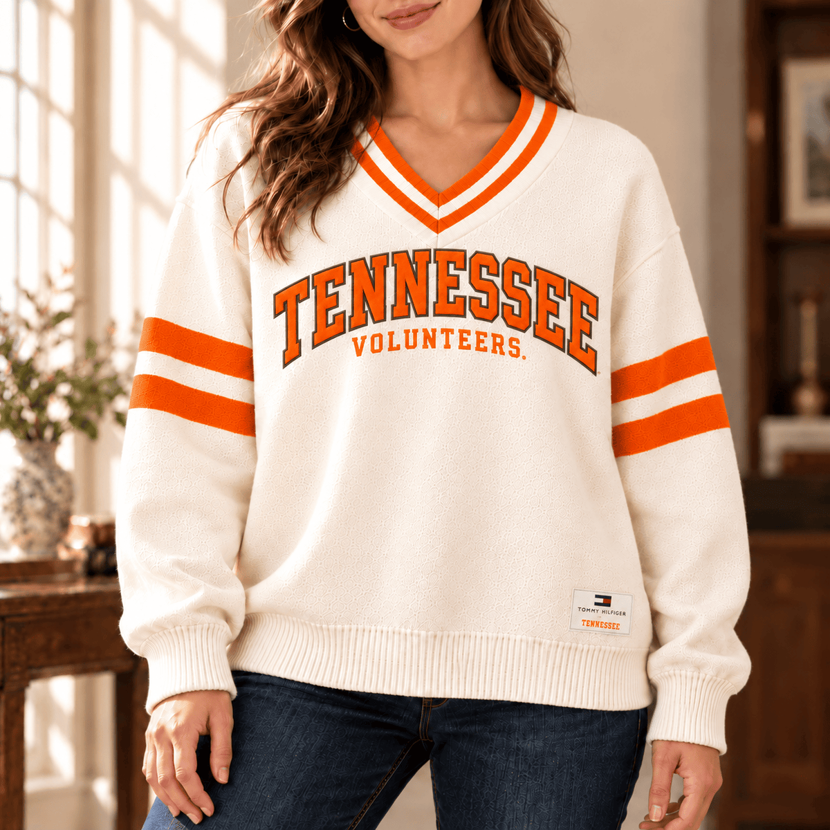 TVF Varsity V-Neck Sweater PNPA