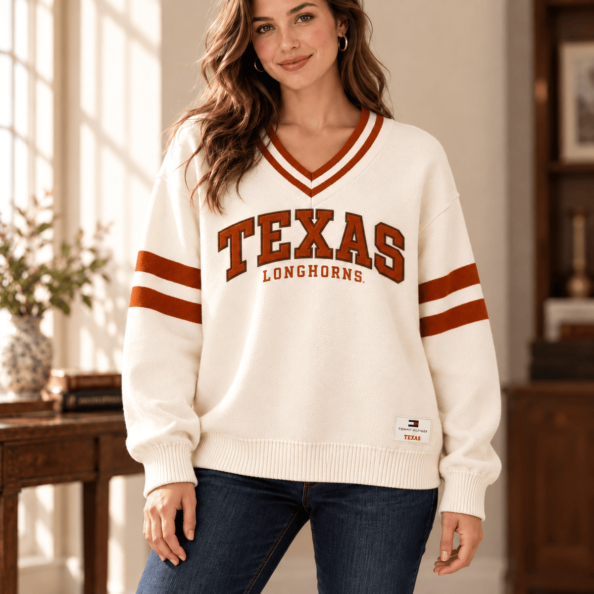 TLH Varsity V-Neck Sweater PNPA