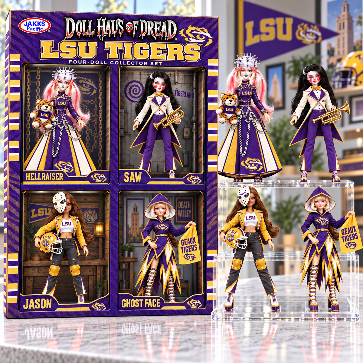 Premium LSU Midnight Glam Horror Doll HQH