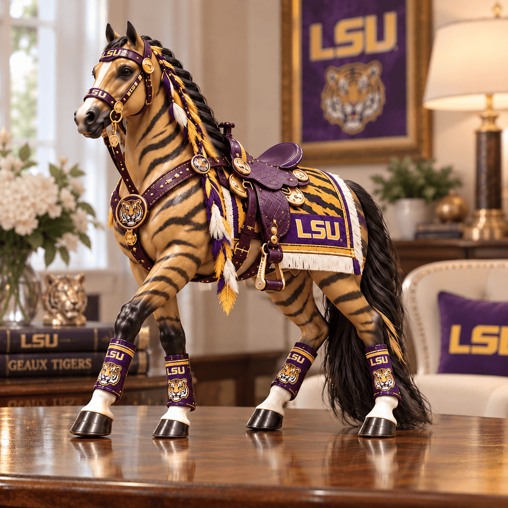 Premium LSU Heritage Horse Collectible Set PDL