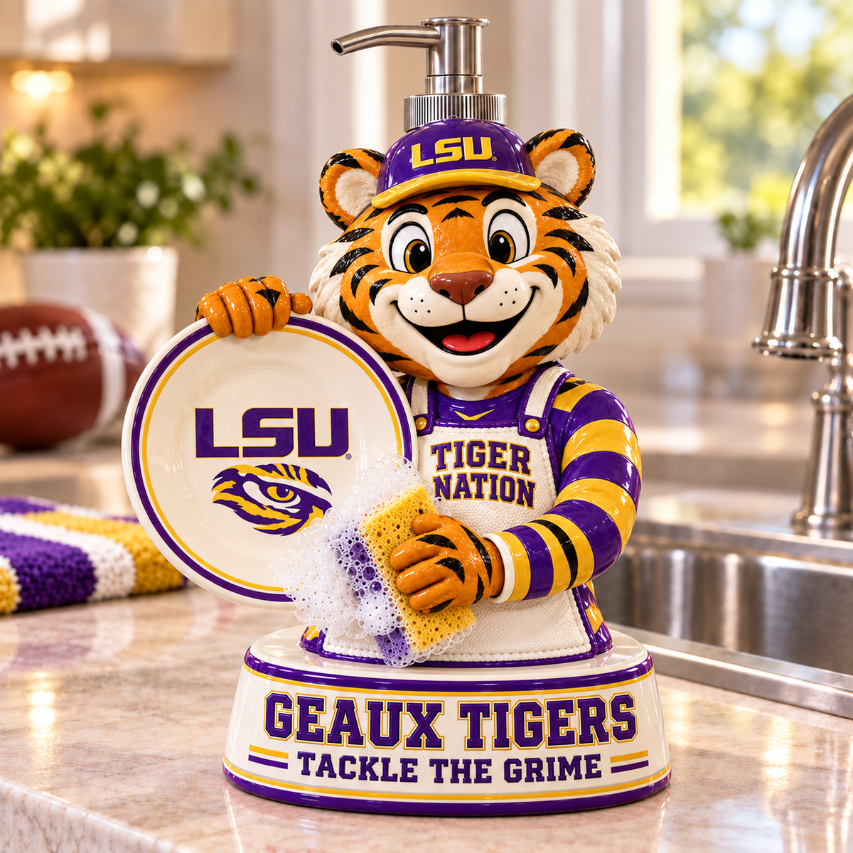 LSU 3D Character Soap Dispenser TMH