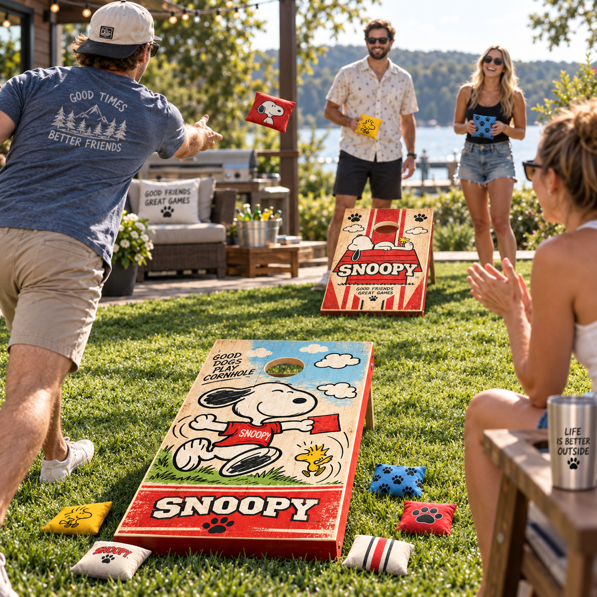 SPNY Premium Cornhole Game Set NTNA
